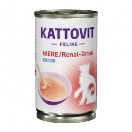 Kattovit Veterinary Niere Renal Drink лікувальний напій для котів із захворюваннями нирок КАЧКА