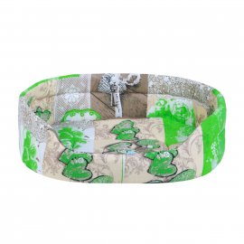 Теремок Лежанка овальная для собак с бортиком