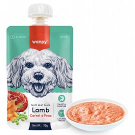 Wanpy (Ванпи) Lamb Carrot & Pea крем-суп для собак ЯГНЕНОК С МОРКОВЬЮ