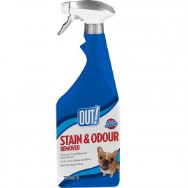 OUT! Stain & Odour Remover средство для удаления пятен и запахов от жизнедеятельности собак и кошек