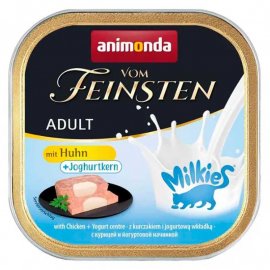 Animonda (Анимонда) Vom Feinsten Adult Chicken & Yoghurt centre влажный корм для кошек КУРИЦА И ЙОГУРТ