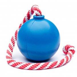 SodaPup (Сода Пап) Cherry Bomb игрушка для собак БОМБА, голубой