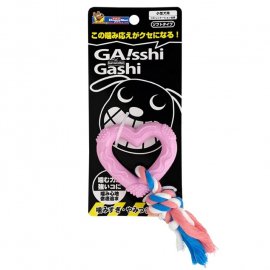 DoggyMan Chew Toy Heart with Rope жувальна іграшка для собак СЕРЦЕ З МОТУЗКОЮ