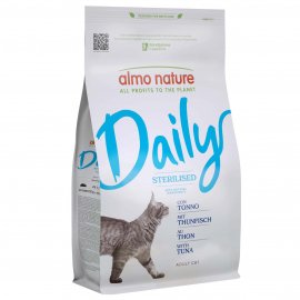 Almo Nature Daily ADULT STERILISED TUNA сухой корм для взрослых стерилизованных кошек ТУНЕЦ