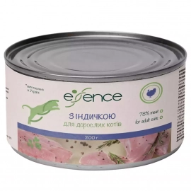 Essence (Ессенс) Вологий корм для дорослих котів з індичкою