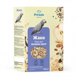 Природа Жако витаминизированный корм для крупных попугаев