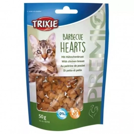 Trixie Premio Barbecue Hearts ласощі серця для котів КУРКА (42703) Trixie Premio Barbecue Hearts ласощі серця для котів КУРКА (42703)