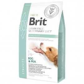 Brit Veterinary Diet Dog Grain Free Struvite Egg & Pea сухий беззерновий сухий корм для собак у разі сечокам'яної хвороби ЯЙЦЯ та ГОРОХ