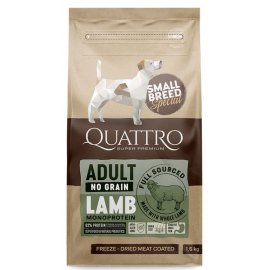 Quattro (Кваттро) Adult Small Breed Lamb сухий корм для дорослих собак малих порід із харчовою алергією ЯГНЯ