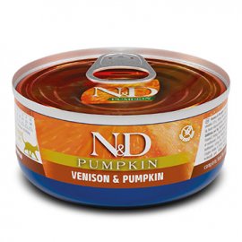 Farmina (Фарміна) N&D Grain Free Pumpkin & Venison Adult вологий беззерновий корм для котів ГАРБУЗ та ОЛЕНИНА