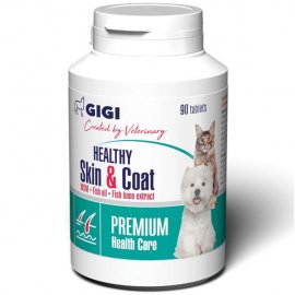 Gigi (Гігі) Healthy Skin and Coat (КОД-ОМЕГА-ПЛЮС) кормова добавка для шерсті і суглобів кішок і собак Gigi (Гігі) Healthy Skin and Coat (КОД-ОМЕГА-ПЛЮС) кормова добавка для шерсті і суглобів кішок і собак