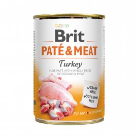 Brit Pate & Meat Dog Turkey консервы для собак ИНДЕЙКА В ПАШТЕТЕ
