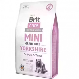 Brit Care Dog Grain Free Mini Yorkshire Salmon & Tuna беззерновий сухий корм для йоркширських тер'єрів ТУНЕЦЬ та ЛОСОСЬ