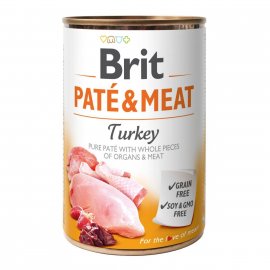 Brit Pate & Meat Dog Turkey консерви для собак ІНДИЧКА В ПАШТЕТІ Brit Pate & Meat Dog Turkey консерви для собак ІНДИЧКА В ПАШТЕТІ