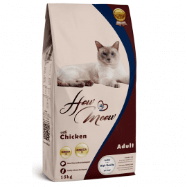 How Meow ADULT CHICKEN сухой корм для взрослых кошек КУРИЦА