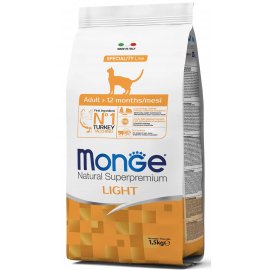 Monge Cat Speciality Line Adult Light Turkey сухой корм для кошек с лишним весом ИНДЕЙКА Monge Cat Speciality Line Adult Light Turkey сухой корм для кошек с лишним весом ИНДЕЙКА