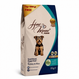 How Meow Puppy Mini сухий корм для цуценят малих порід ІНДИЧКА ТА РИС