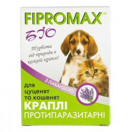 Fipromax BIO (Фипромакс БИО) капли от блох, клещей, вшей и насекомых для собак и кошек