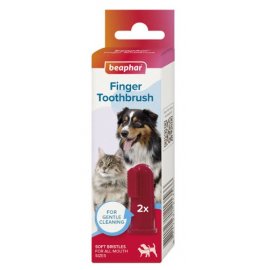 Beaphar FINGER TOOTHBRUSH зубная щетка на палец для собак и кошек