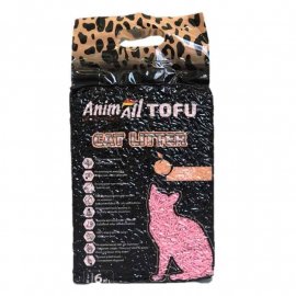 AnimAll TOFU (ТОФУ) СОЕВЫЙ наполнитель в туалет для кошек ПЕРСИК