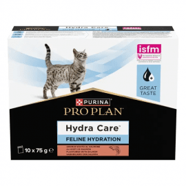 Purina Pro Plan Veterinary Diets Hydra Care влажный лечебный корм для кошек для увеличения потребления воды и разведения мочи ЛОСОСЬ