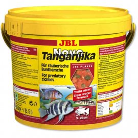 JBL NovoTanganjika корм для хищных цихлид, хлопья