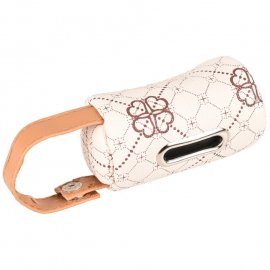 Flamingo Bag Holder Vito диспенсер со сменными пакетами для фекалий, бежевый