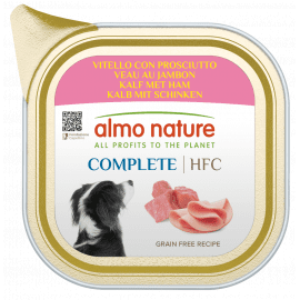 Almo Nature HFC COMPLETE VEAL WITH HAM консервы для собак ТЕЛЯТИНА И ВЕТЧИНА