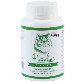 ProVET Фитовит фитокомплекс для шерсти и улучшения функции мочевыводящей системы кошек