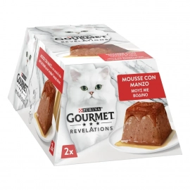 Gourmet Revelations Beef влажный корм для кошек, мусс ГОВЯДИНА