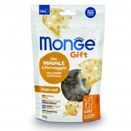 Monge Cat Gift Fussy Adult Pork & Cheese ласощі для вибагливих котів СВИНИНА та СИР