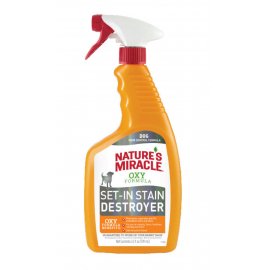 Natures Miracle 8in1 Dog Oxy Formula Spray спрей для усунення плям і запахів собак