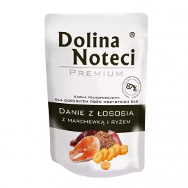 Dolina Noteci (Долина Нотечи) Premium Danie влажный корм для взрослых собак всех пород ЛОСОСЬ С МОРКОВЬЮ И РИСОМ