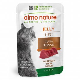 Almo Nature HFC JELLY TUNA консерви для котів ТУНЕЦЬ, желе пауч