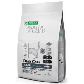 Natures Protection (Нейчез Протекшин) Superior Care Dark Cats Grain Free with Herring беззерновой корм для кошек с темной шерстью, СЕЛЬДЬ Natures Protection (Нейчез Протекшин) Superior Care Dark Cats Grain Free with Herring беззерновой корм для кошек с темной шерстью, СЕЛЬДЬ