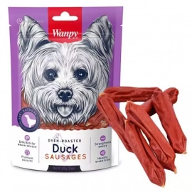Wanpy (Ванпі) Duck Sausages ласощі сосиски для собак З КАЧКОЮ