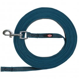 Trixie Tracking Lead прорезиненый поводок для собак, петроль
