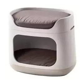 Curver (Курвер) Будиночок з лежаком для котів та собак, кремовий