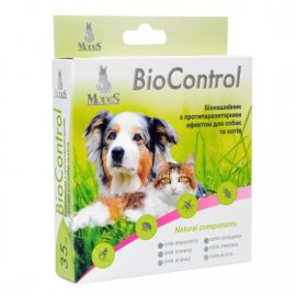 Modes BioControl биоошейник от блох и клещей для кошек и собак