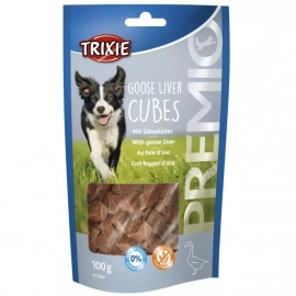 Trixie GOOSE LIVER CUBES лакомство для собак ГУСИНАЯ ПЕЧЕНЬ (31867)