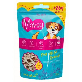 Mavsy Duck with Cod Sandwich лакомство сэндвич для собак УТКА И ТРЕСКА