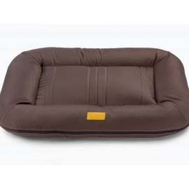 Harley & Cho LOUNGER WATERPROOF BROWN лежак-понтон двосторонній для собак, коричневий