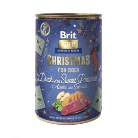 Brit Mono Protein Christmas Duck влажный корм для собак, рождественский ужин УТКА