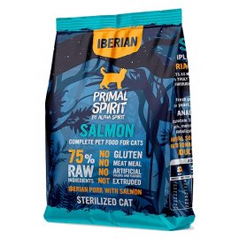 Primal Spirit Iberian Salmon Cat сухий корм для котів ІБЕРІЙСЬКА СВИНИНА І ЛОСОСЬ