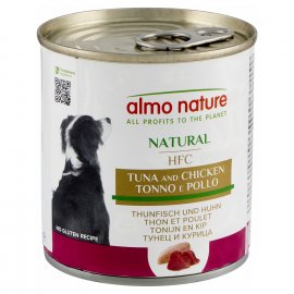 Almo Nature HFC NATURAL TUNA & CHICKEN консерви для собак ТУНЕЦЬ І КУРКА