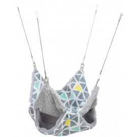 Trixie Гамак двухэтажный для хомяка, плюш/полиэстр (62686)