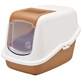 Savic Nestor Nordic закрытый туалет для кошек, светло-коричневый
