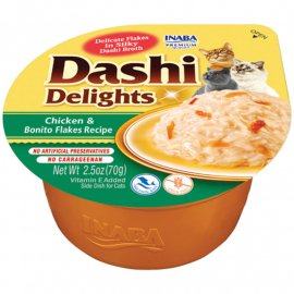 Inaba Cat Dashi Delights лакомство для кошек КУРИЦА С ХЛОПЬЯМИ БОНИТО
