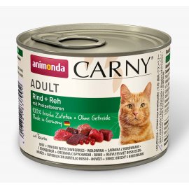 Animonda (Анімонда) Carny Adult Beef & Venison with Cowberries вологий корм для котів ЯЛОВИЧИНА, ОЛЕНИНА та БРУСНИЦЯ