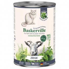 Baskerville Holistic Sterilised консервы для стерилизованных кошек КОЗА